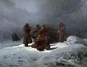 Artur Grottger Foot March to Siberia Sweden oil painting artist